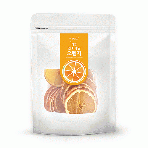 [빙수특집/타코] 건조과일 오렌지 50g