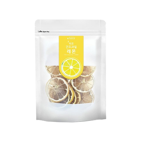 [타코] 건조과일 레몬 25g