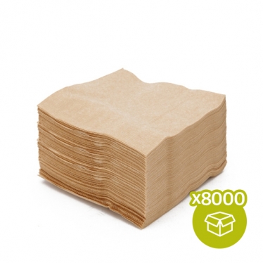 [박스/냅킨] 브라운 (400p*20/8,000매)_BOX