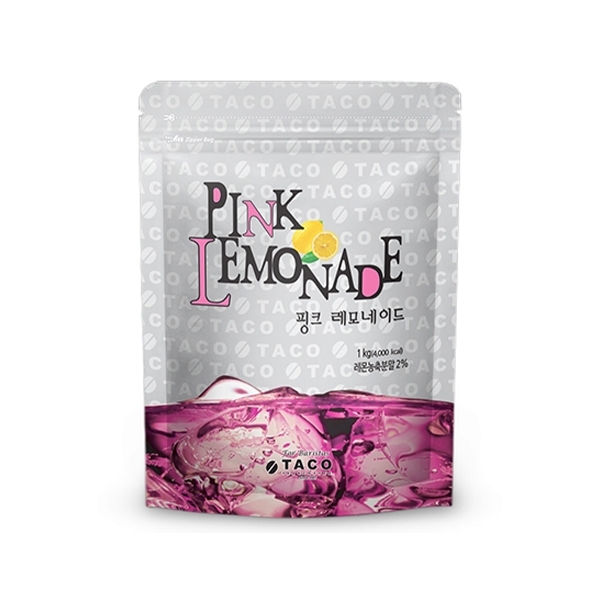 [타코] 핑크레모네이드 파우치 1kg (사용x)