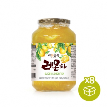 [박스][다농원]레몬차 1kg x 8개